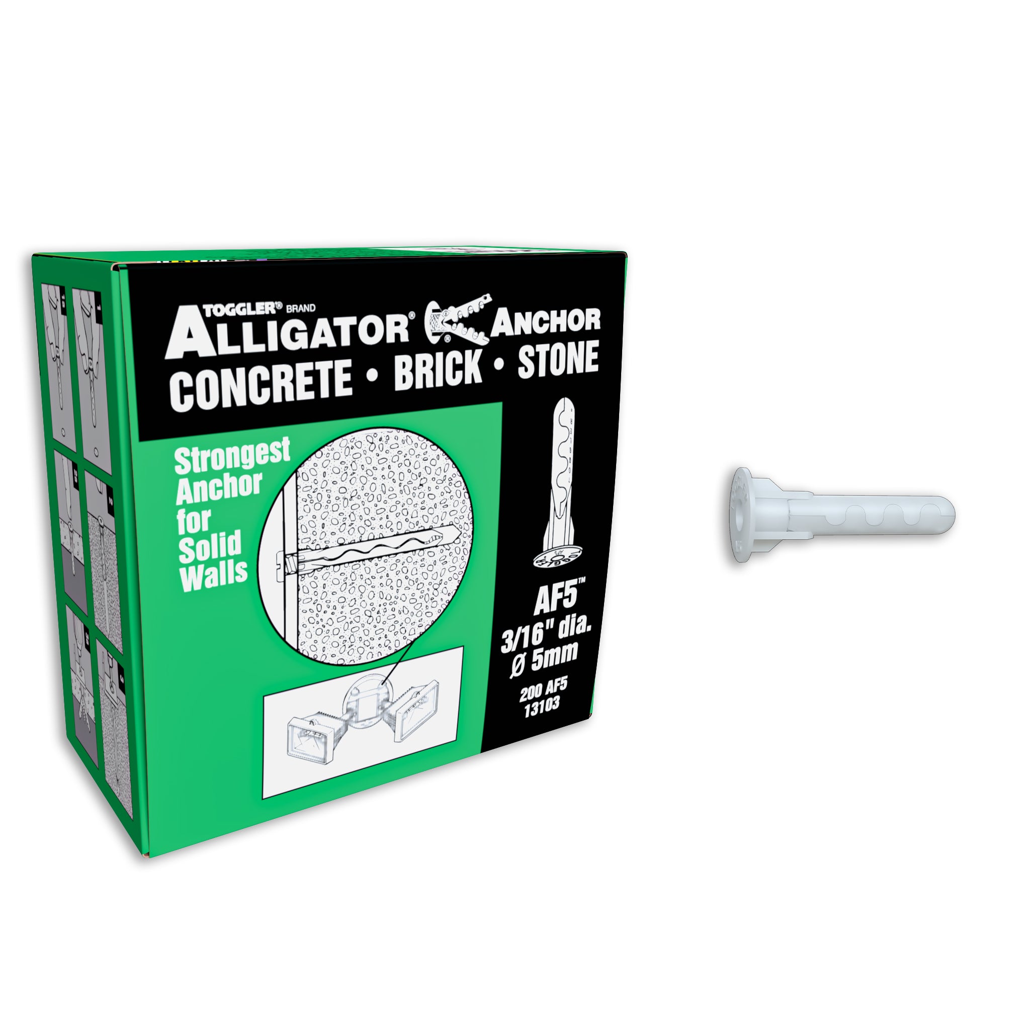 TOGGLER ALLIGATOR® All-Purpose Anchor