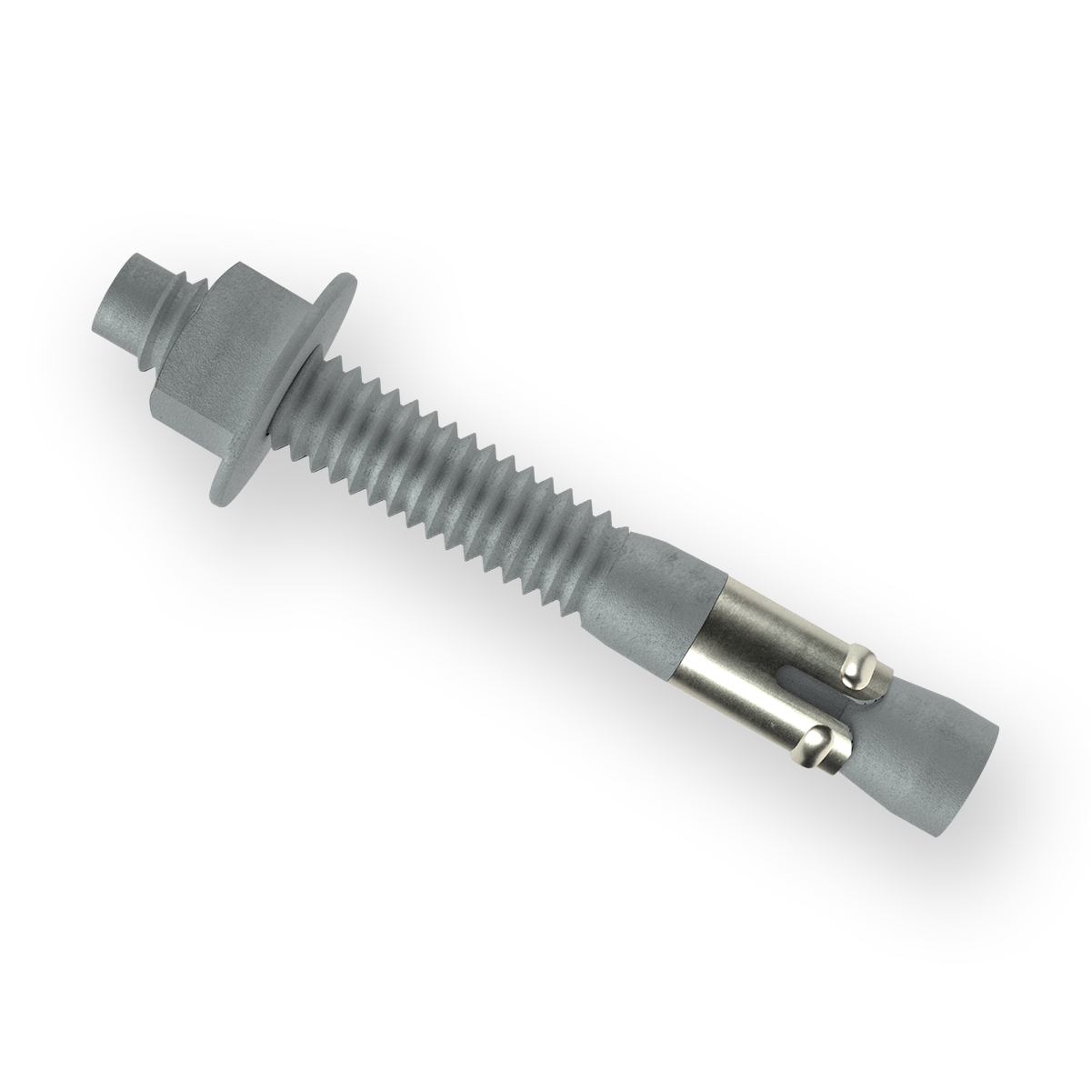 Ankr-TITE® Wedge Anchor- Hot-Dip Galvanized Steel with 304 SS Clip Mechanical Anchors Wej-It