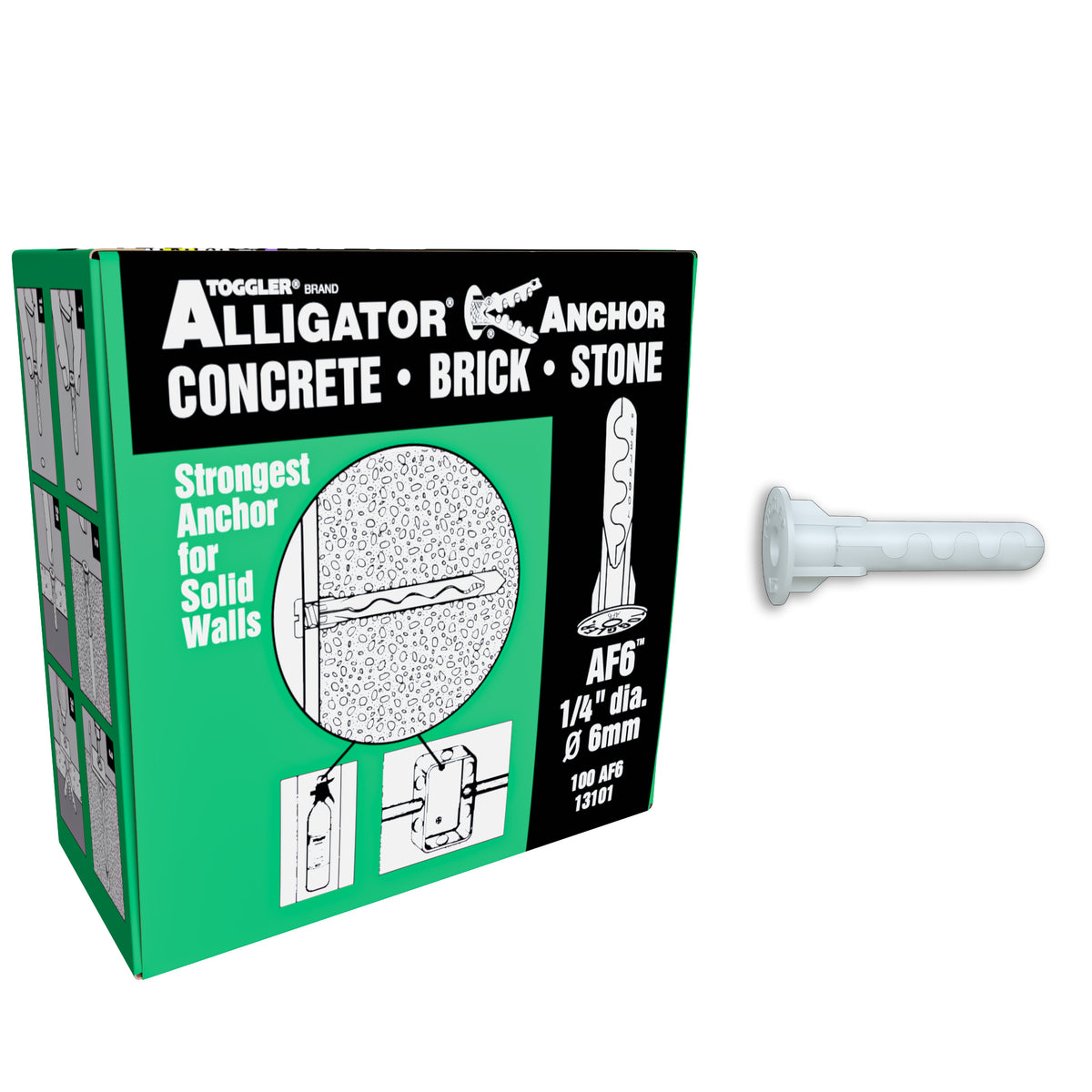 Alligator Anchors | Concrete Wall Anchors | Wall Fasteners